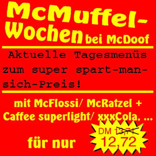 McDoof - FastFoodKette